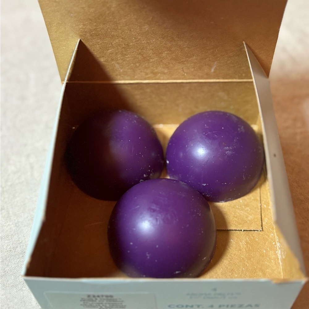 PartyLite PLUM & COGNAC‎ Aroma Melts Z24700 New 3 NIB Tart Warmer Purple Retired